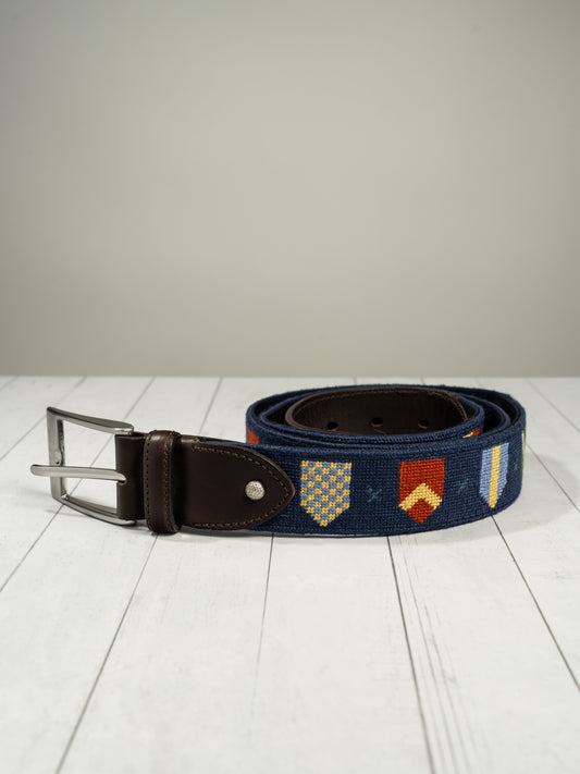 Muirfield Needlepoint Belt (Ships March 2025)